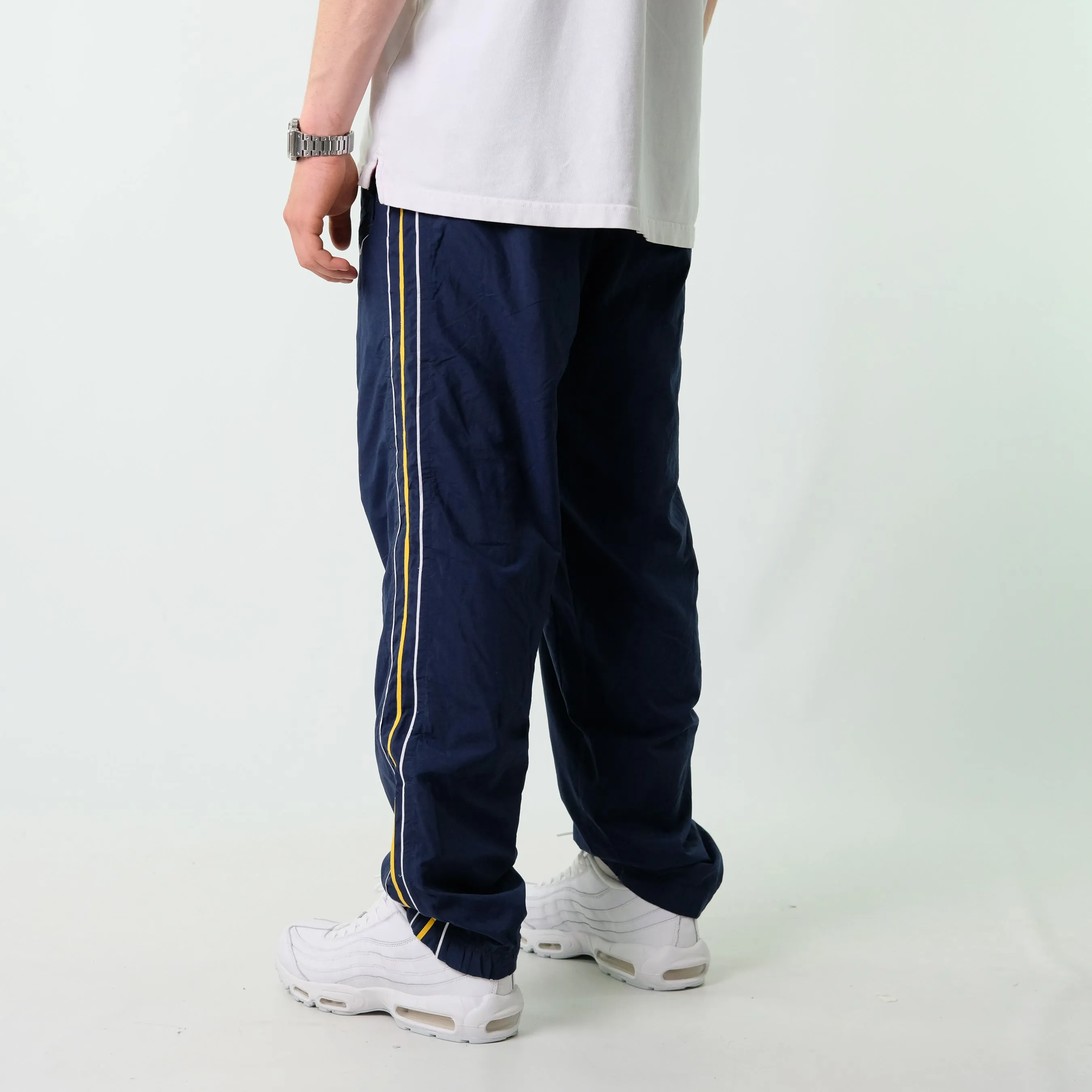 Navy Blue y2ks Nike Tracksuit Bottoms  Baggy Pants (36x32)