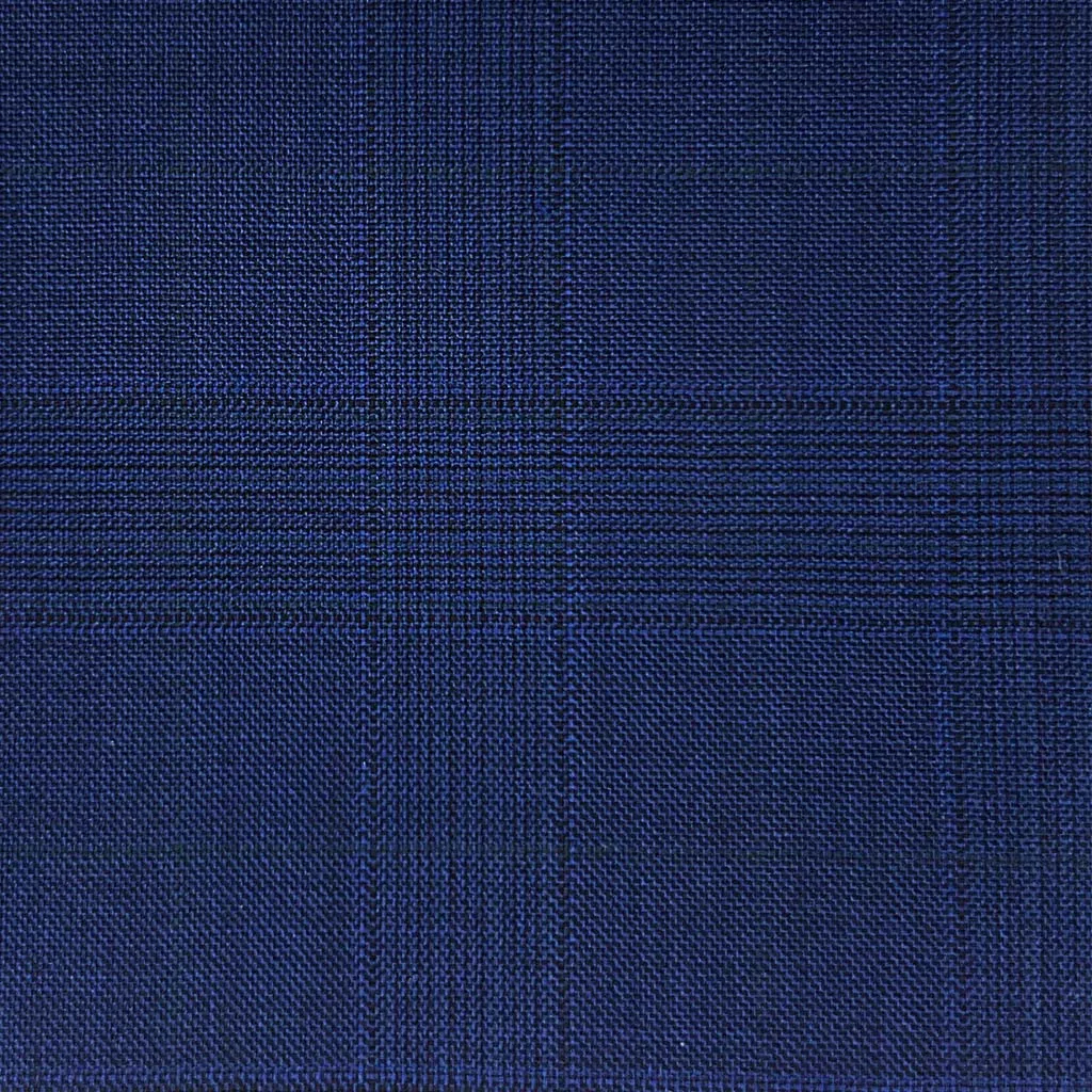 Navy Glen Plaid