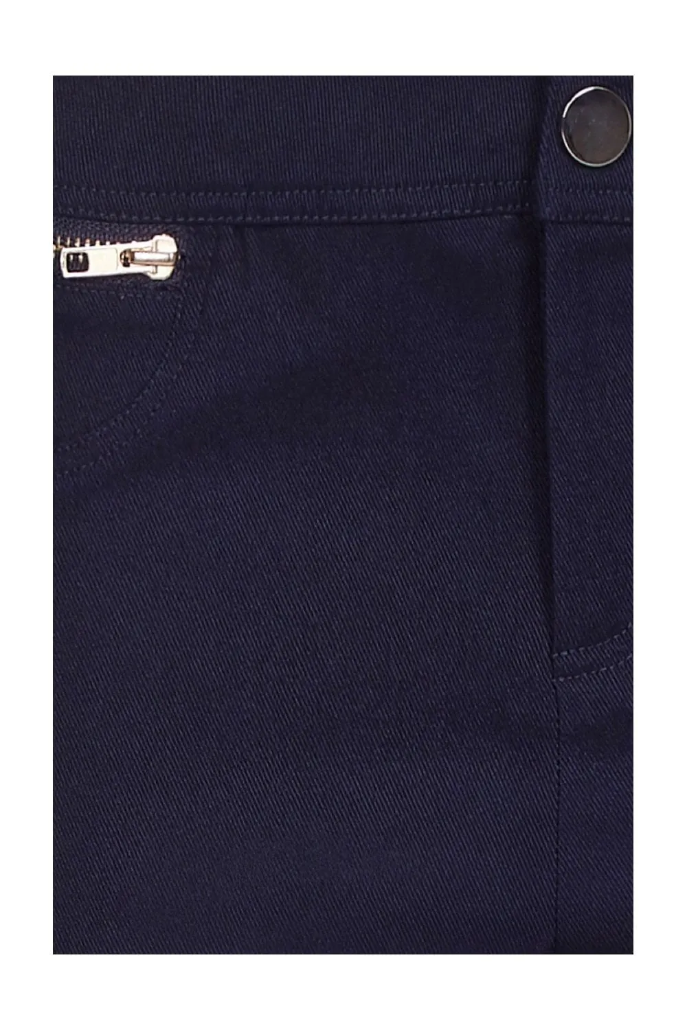 Navy Zip Pocket Navy Jegging