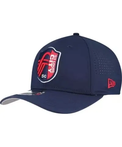 New Era Men's MLS St. Louis City SC 9SEVENTY COOLERA Stretch-Snap Adjustable Hat