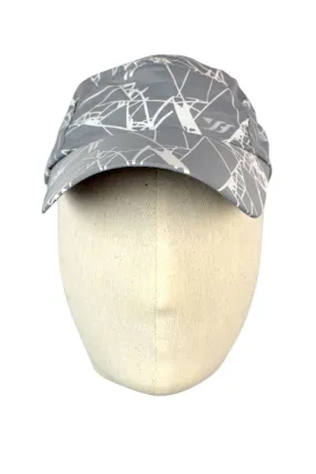 NEW Grey Abstract Pattern Sports Cap