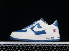 Nike Air Force 1 07 Low White Navy Blue DD8959-703