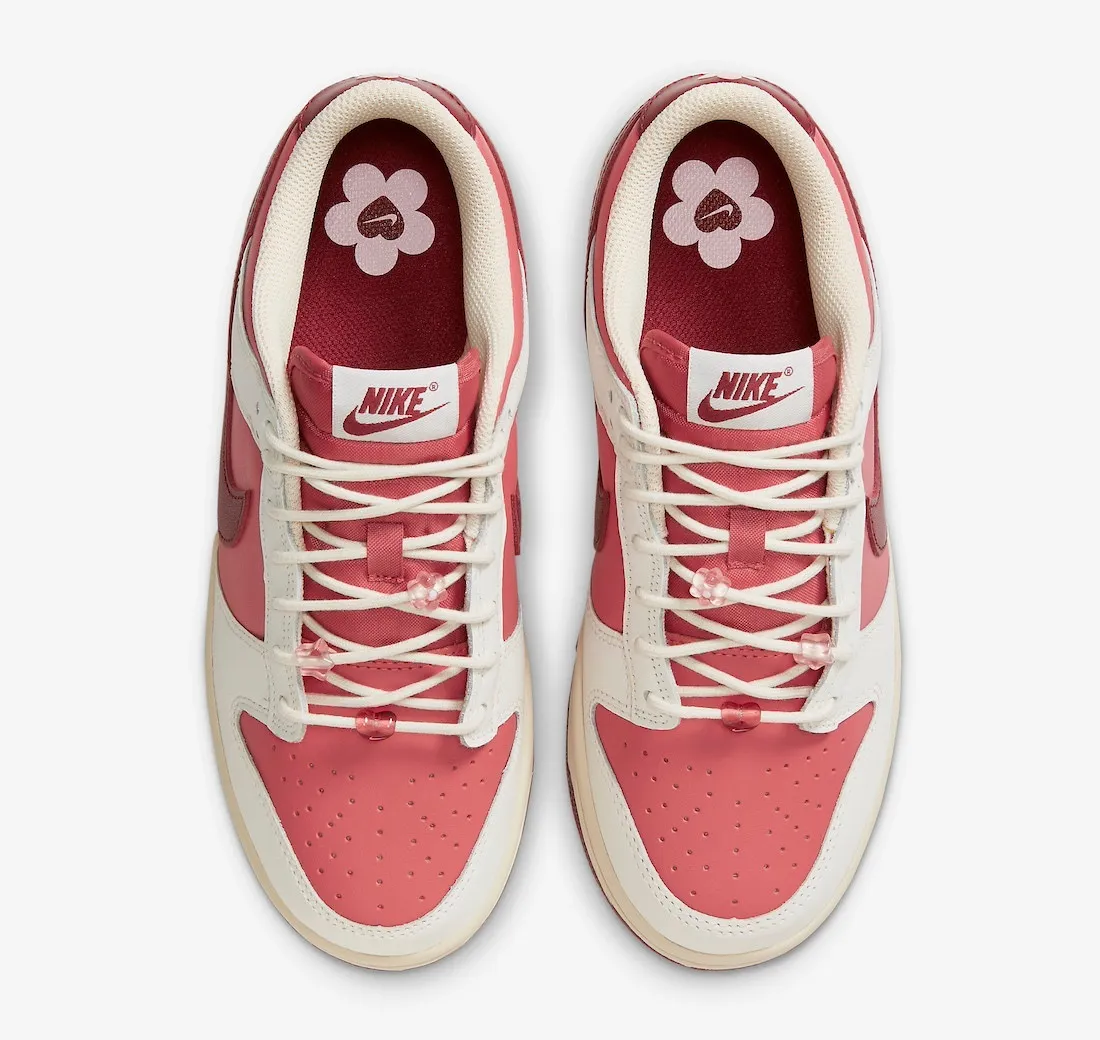 Nike SB Dunk Low Valentines Day Red Off White Pink