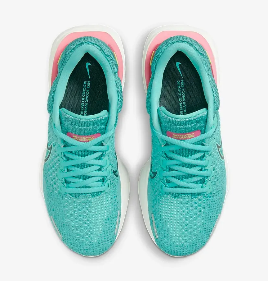 Nike ZoomX Invincible Run Flyknit 2 Washed Teal Pink Prime DC9993-300