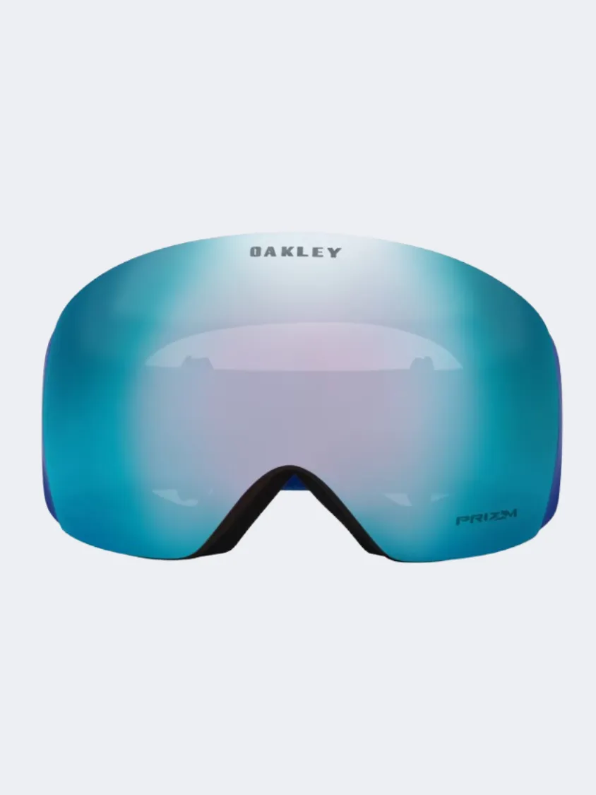 Oakley Flight Deckk L Mikaela Shiffrin Signature Series Unisex Skiing Goggles Blue/Navy