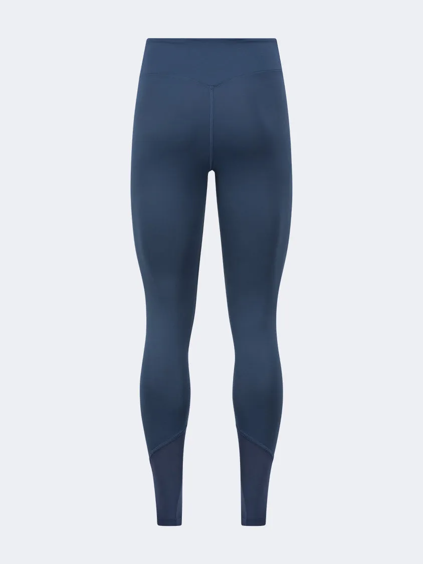 Oil And Gaz Plain Women Training Tight Navy