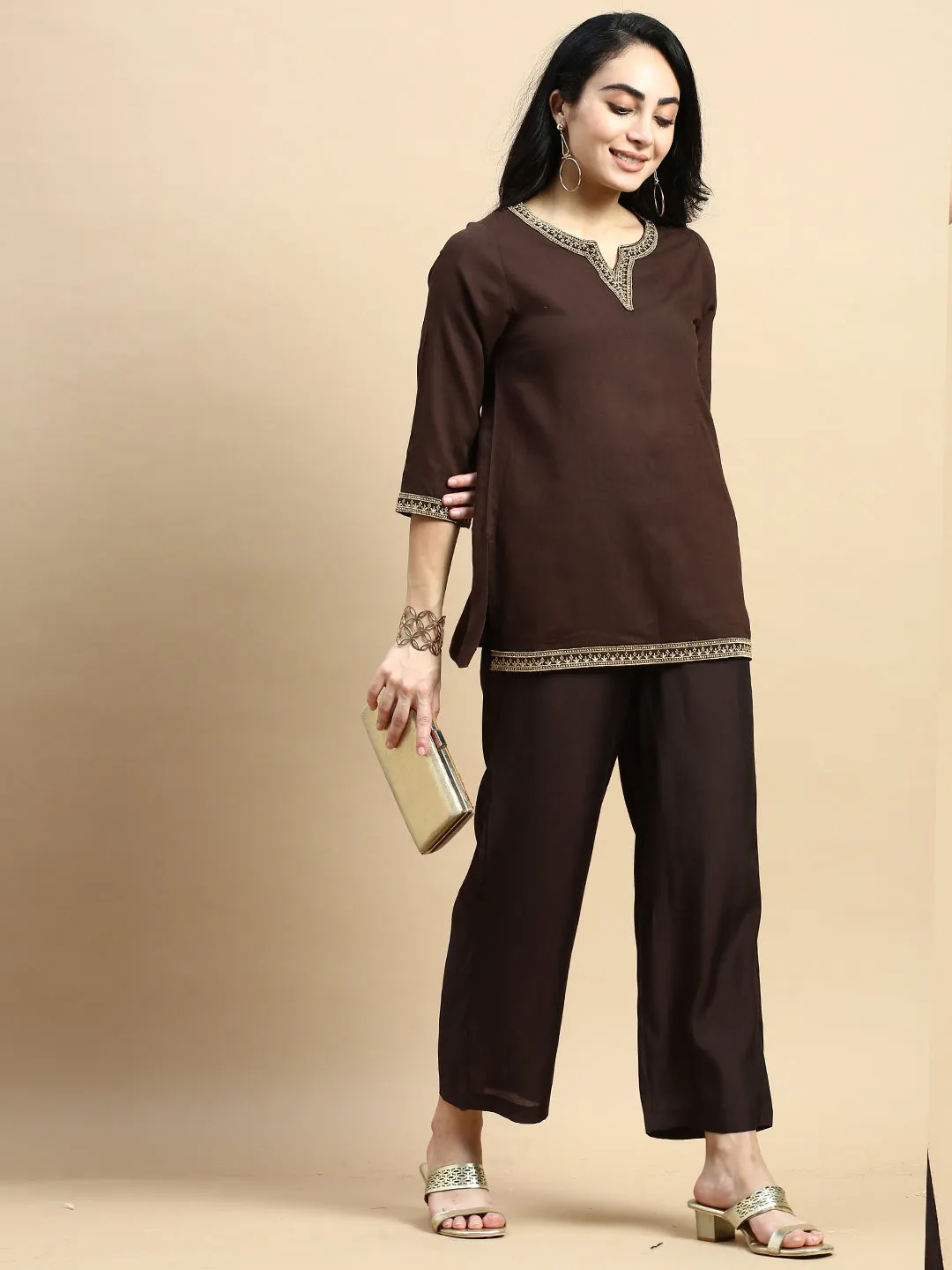 Palazzo-Dark Brown