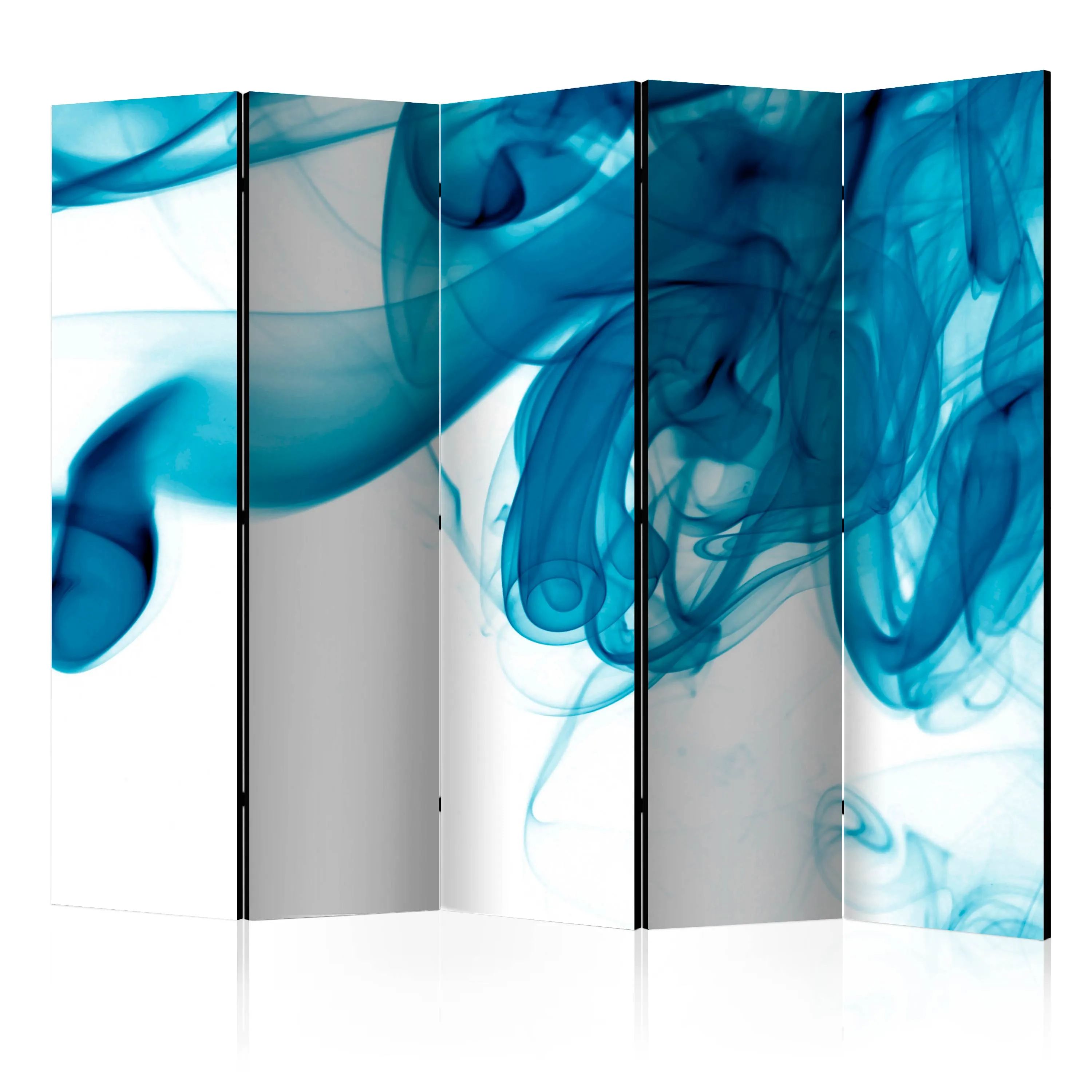 Paravento Blue smoke II [Room Dividers]