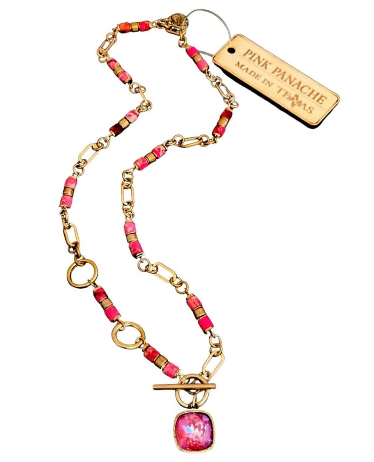 Pink Paradise Necklace - Pink Panache