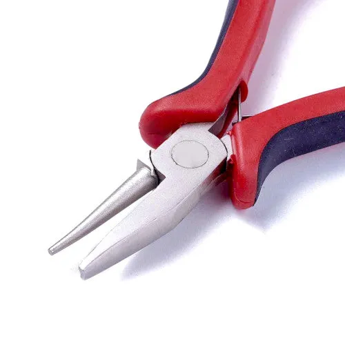 Pliers, Wire Looping Pliers, Ferronickel, Red And Black, 13.5cm