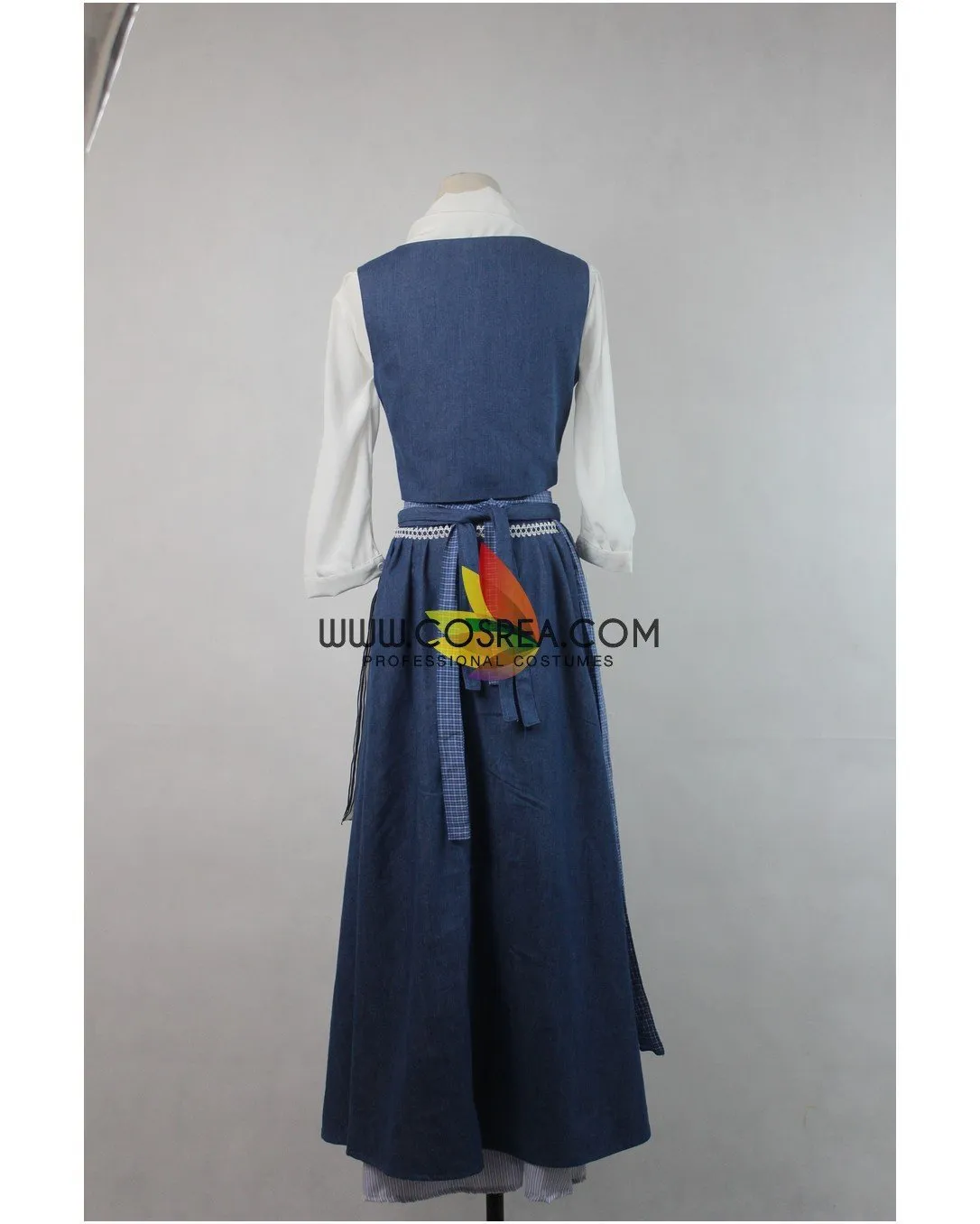 Princess Belle 2017 Live Action Movie Peasant Cosplay Costume