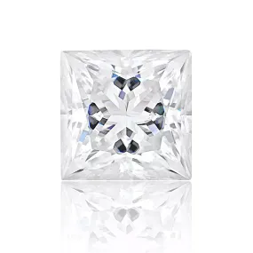 Princess Cut Certified Moissanite Loose Stone VVS D