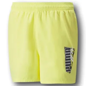 Puma 847325 Summer Shorts Costume Bambino Giallo