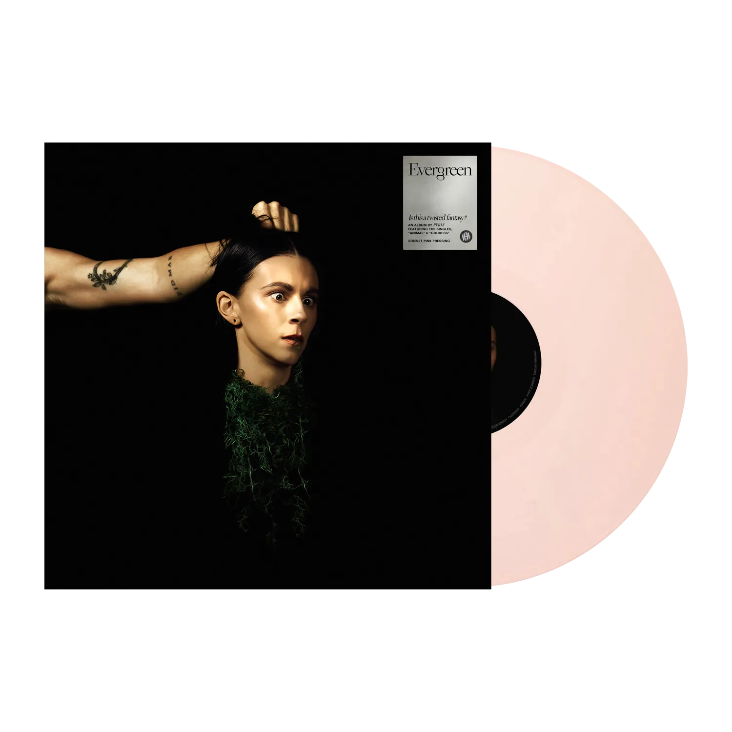 PVRIS ‘EVERGREEN’ LP (Limited Edition – Only 500 made, Sonnet Pink Vinyl)