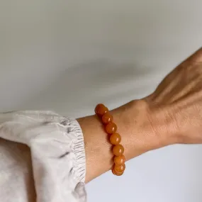 Red Aventurine Beaded Bracelet - The Red Sea