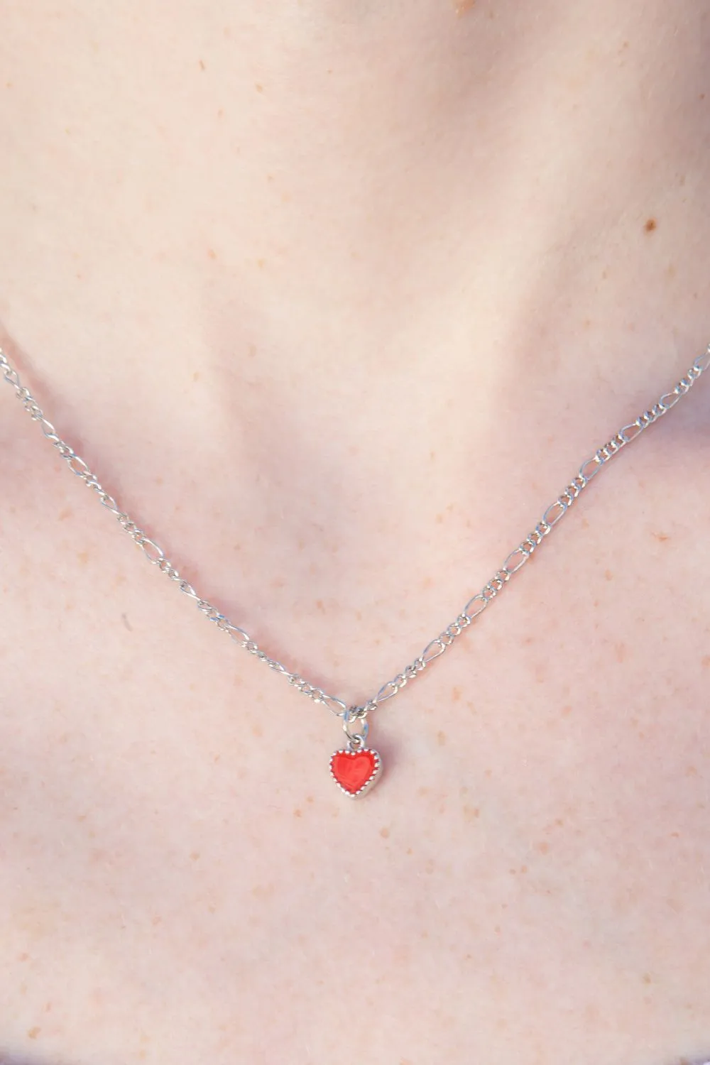 Red Heart Necklace