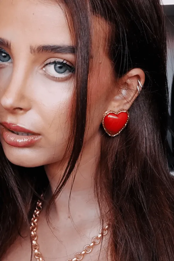 Red Hot Earrings