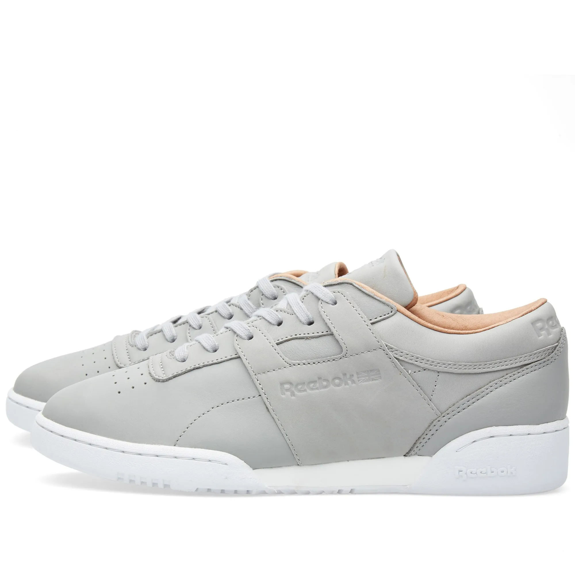 Reebok Workout Low Clean PNTin Grey & White