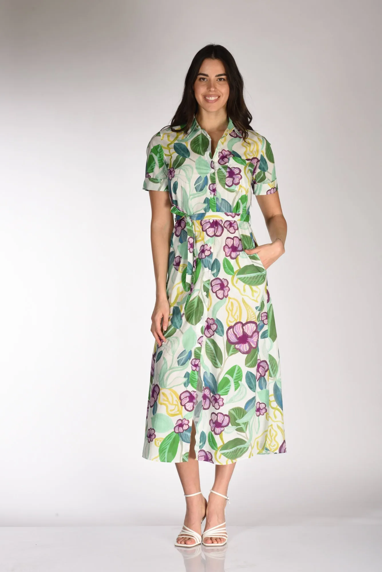 Robert Friedman Abito Jesil Bianco/multicolor Donna