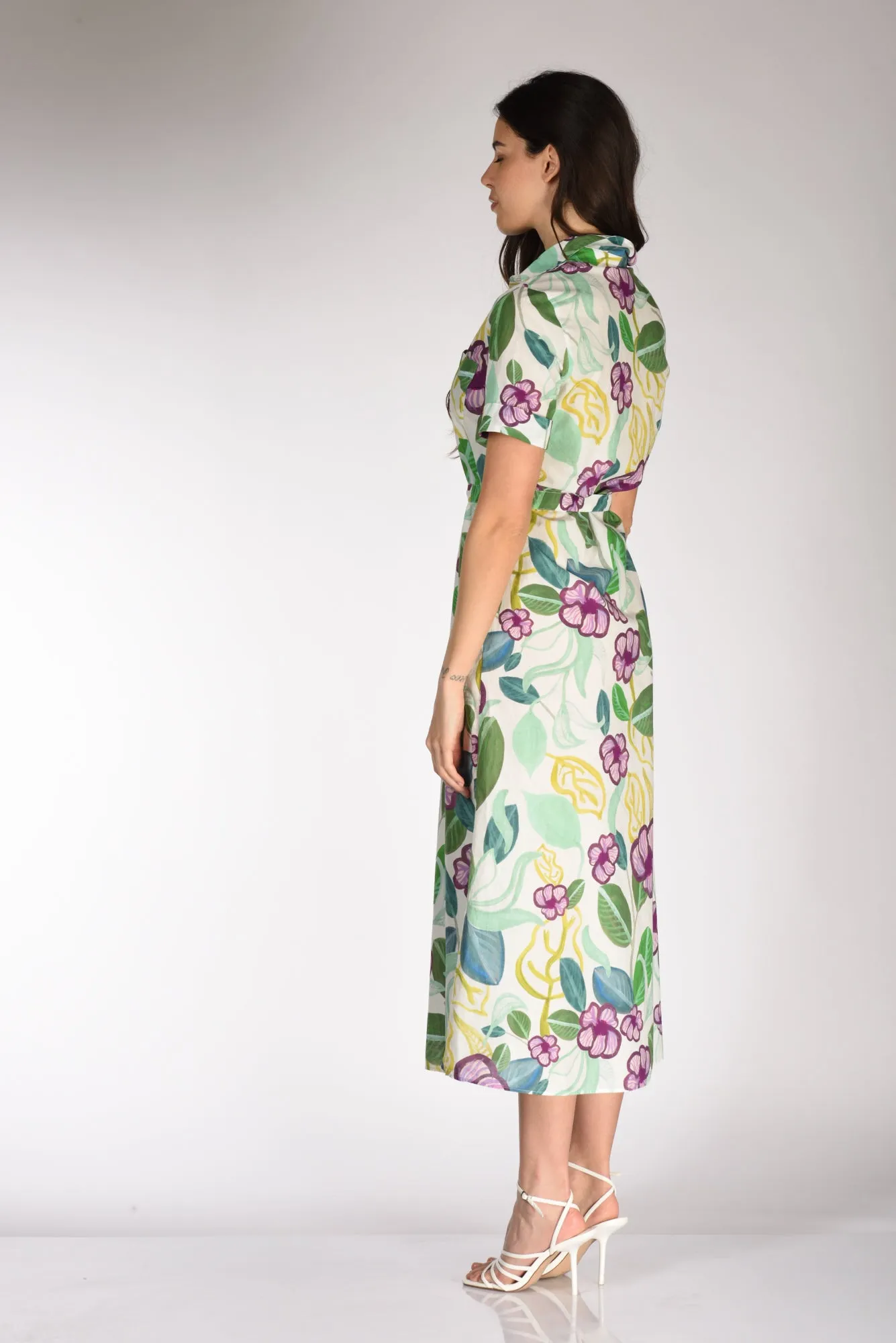 Robert Friedman Abito Jesil Bianco/multicolor Donna