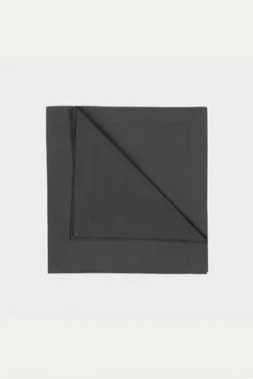 Robert Napkin 4-Pack in Dark Charcoal Grey    