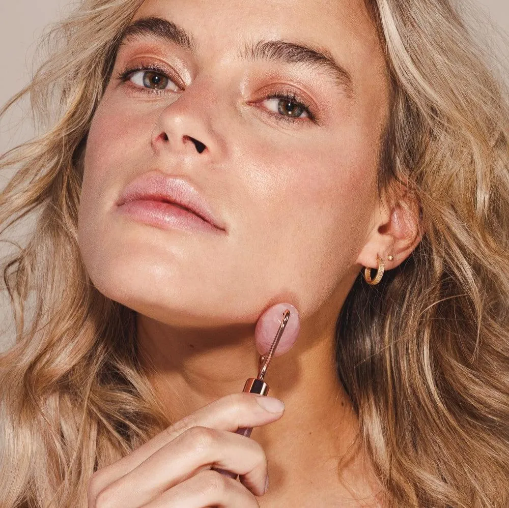 Rose Quartz Facial Roller