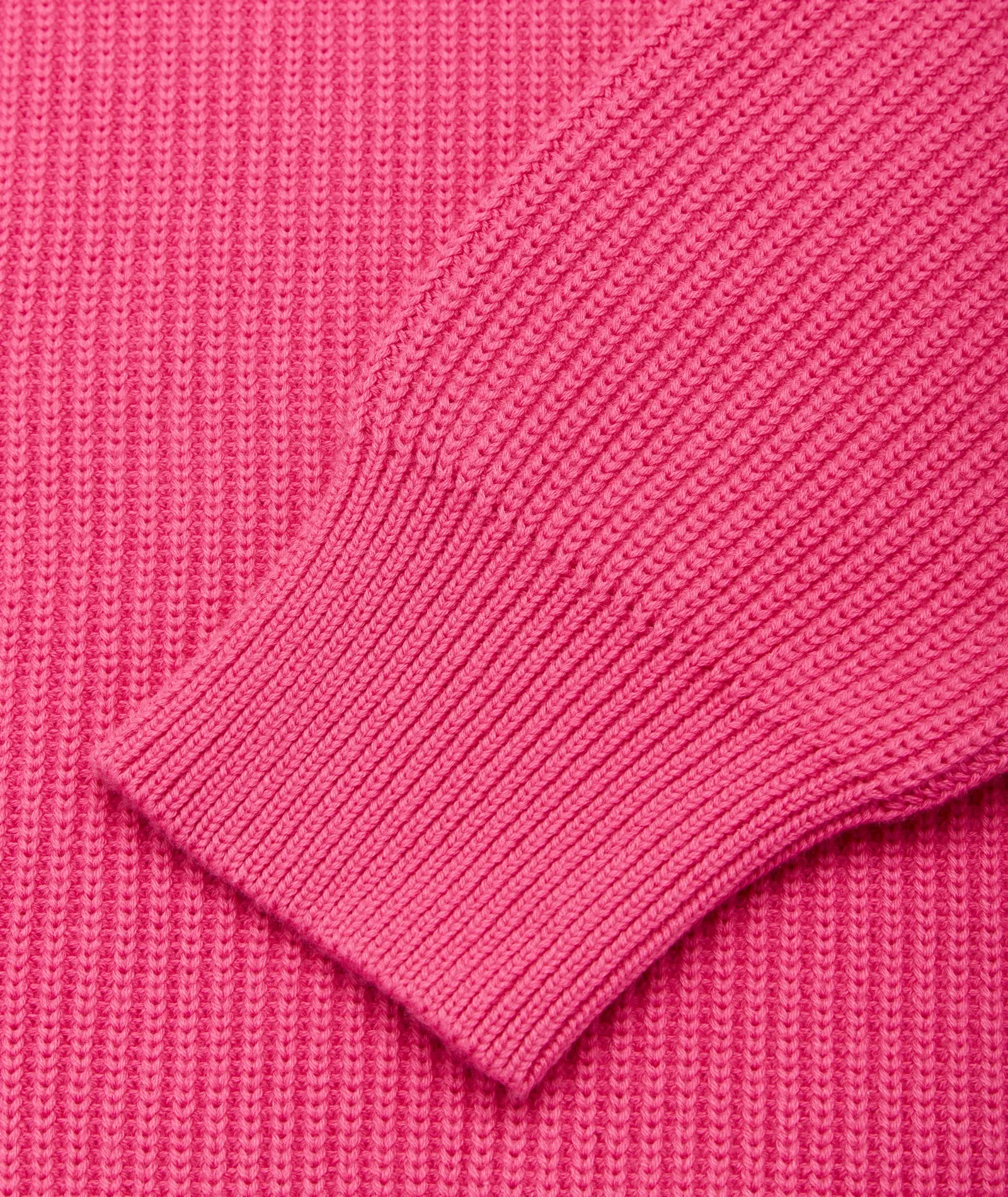 Round Neck Knit - Pink