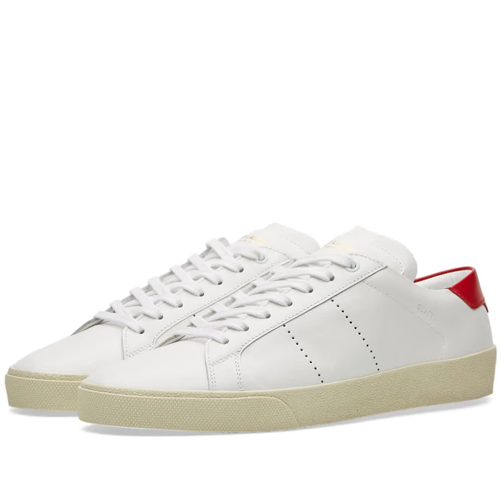 Saint Laurent 06 SneakerWhite & Red