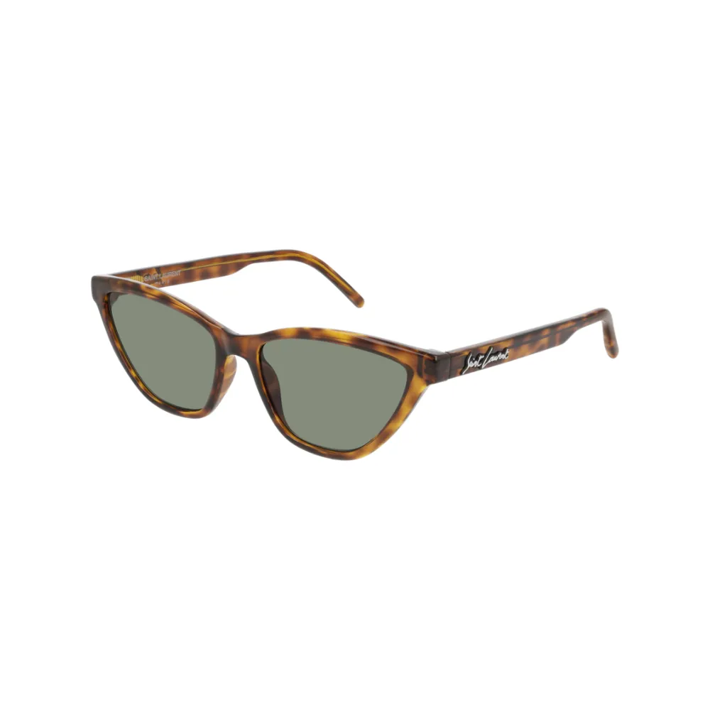 Saint Laurent Sunglass Woman havana Green SL 333-003