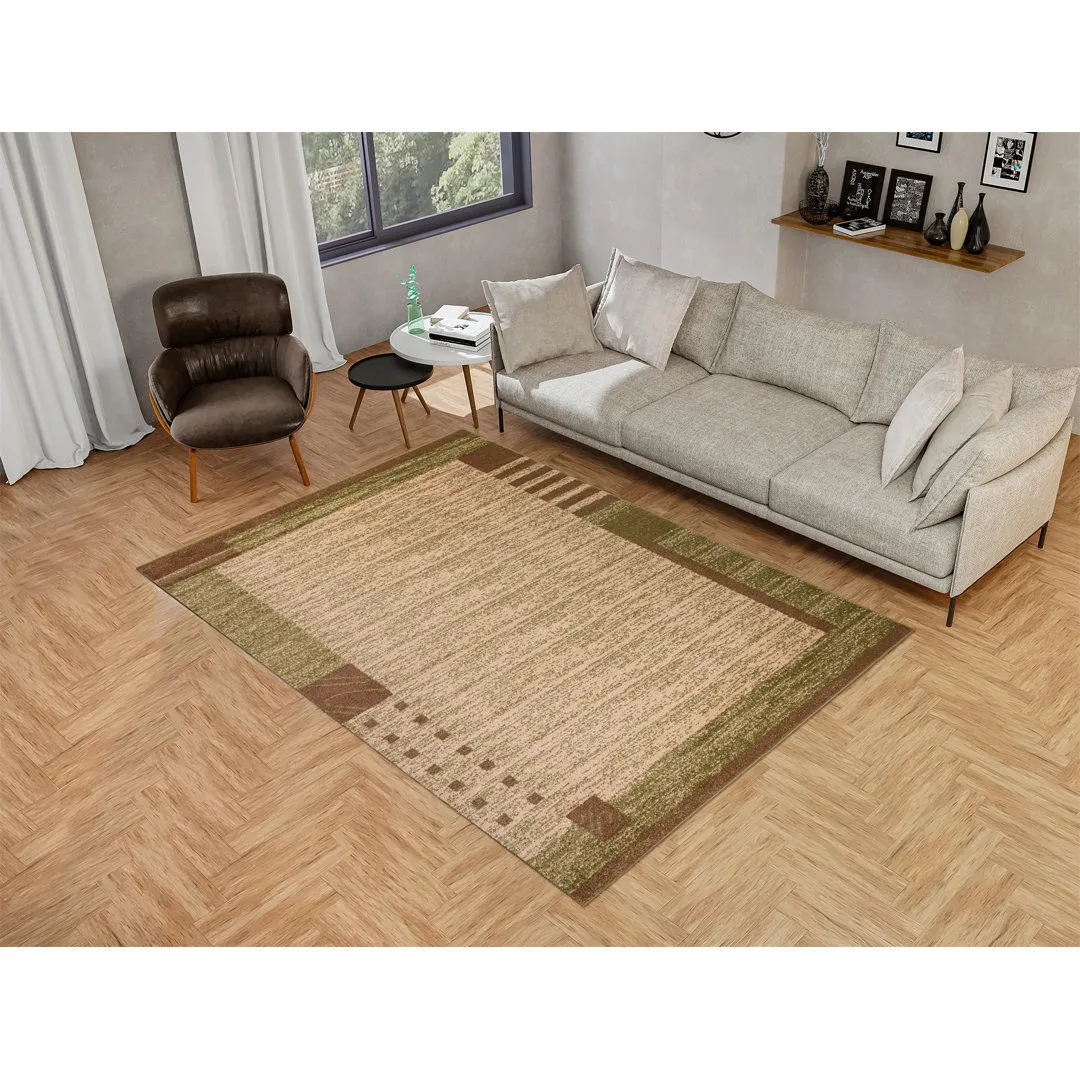 Savanah Beige/Brown Rug