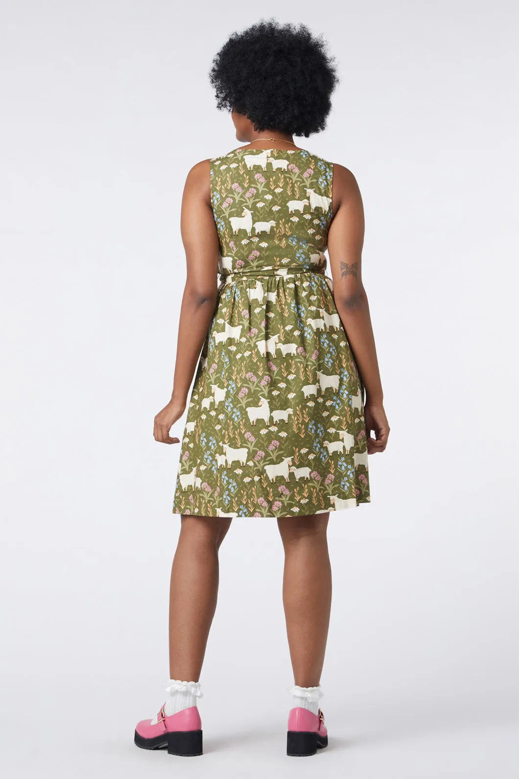 Sheep And Flora Dress