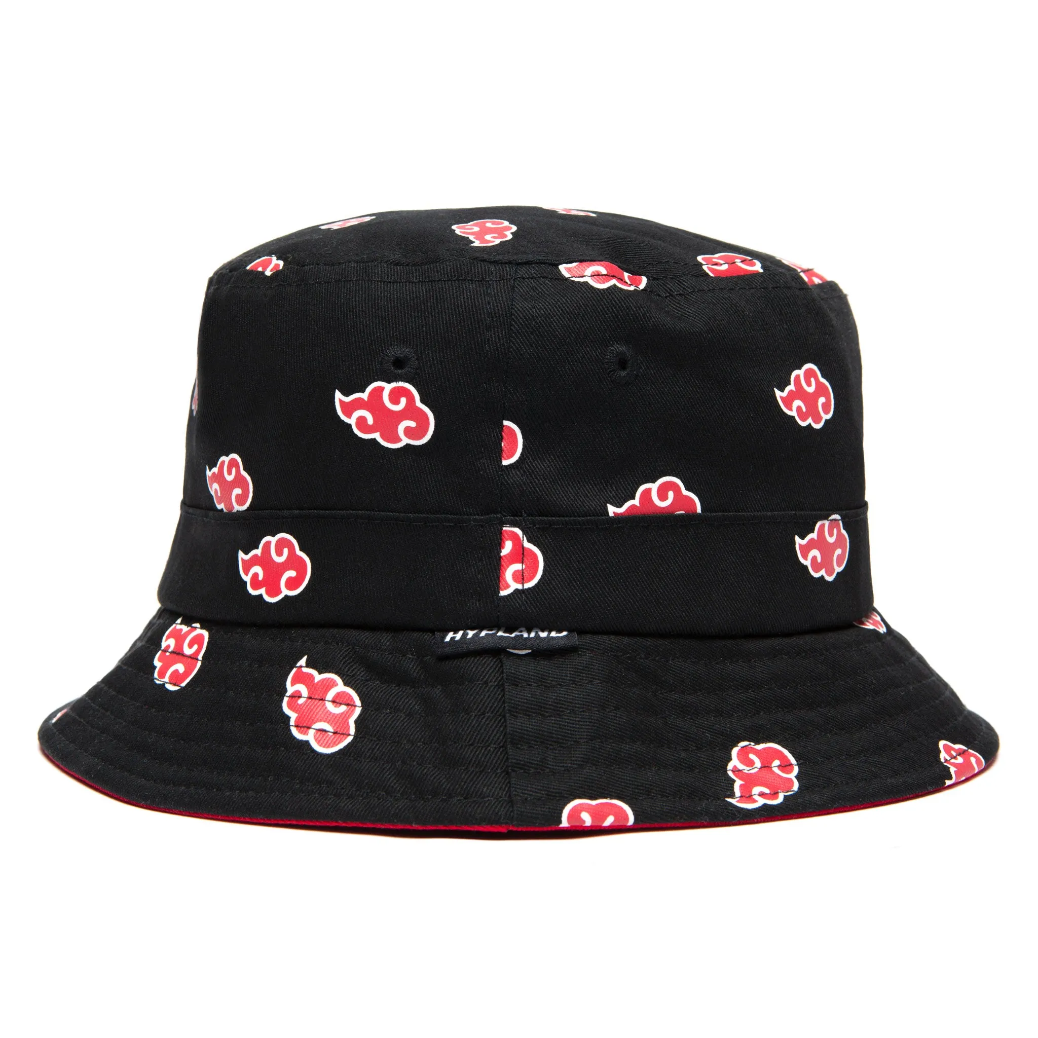 SHIPPUDEN AKATSUKI BUCKET HAT (BLACK)