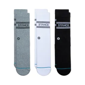 Stance Basic 3 Pack Crew Sock Multi