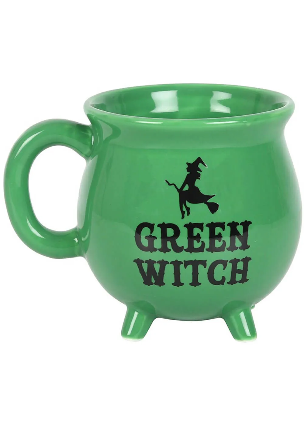 Succubus Home Green Witch Cauldron Cup Mug Green