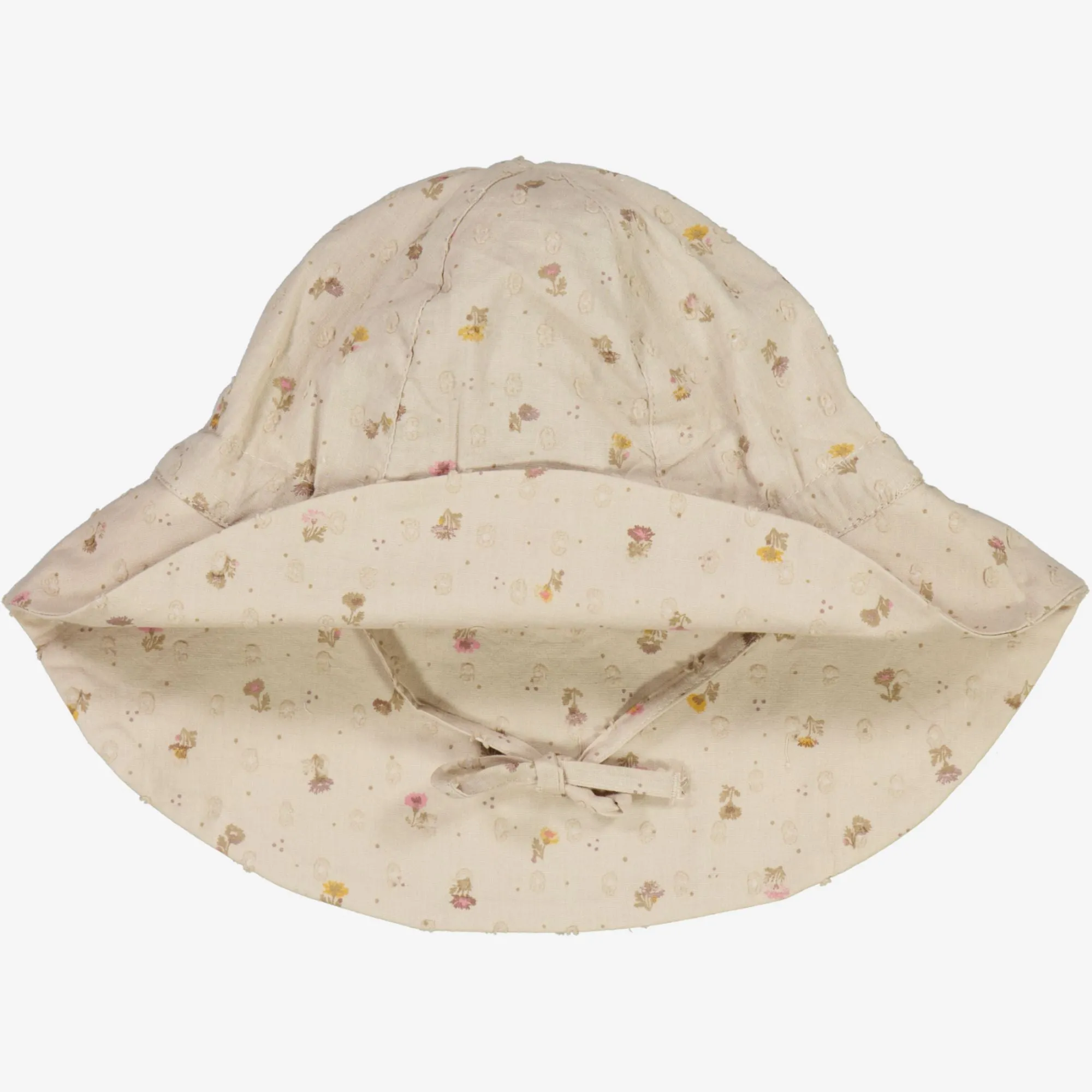 Sun Hat Chloè | Baby - fossil flowers dot