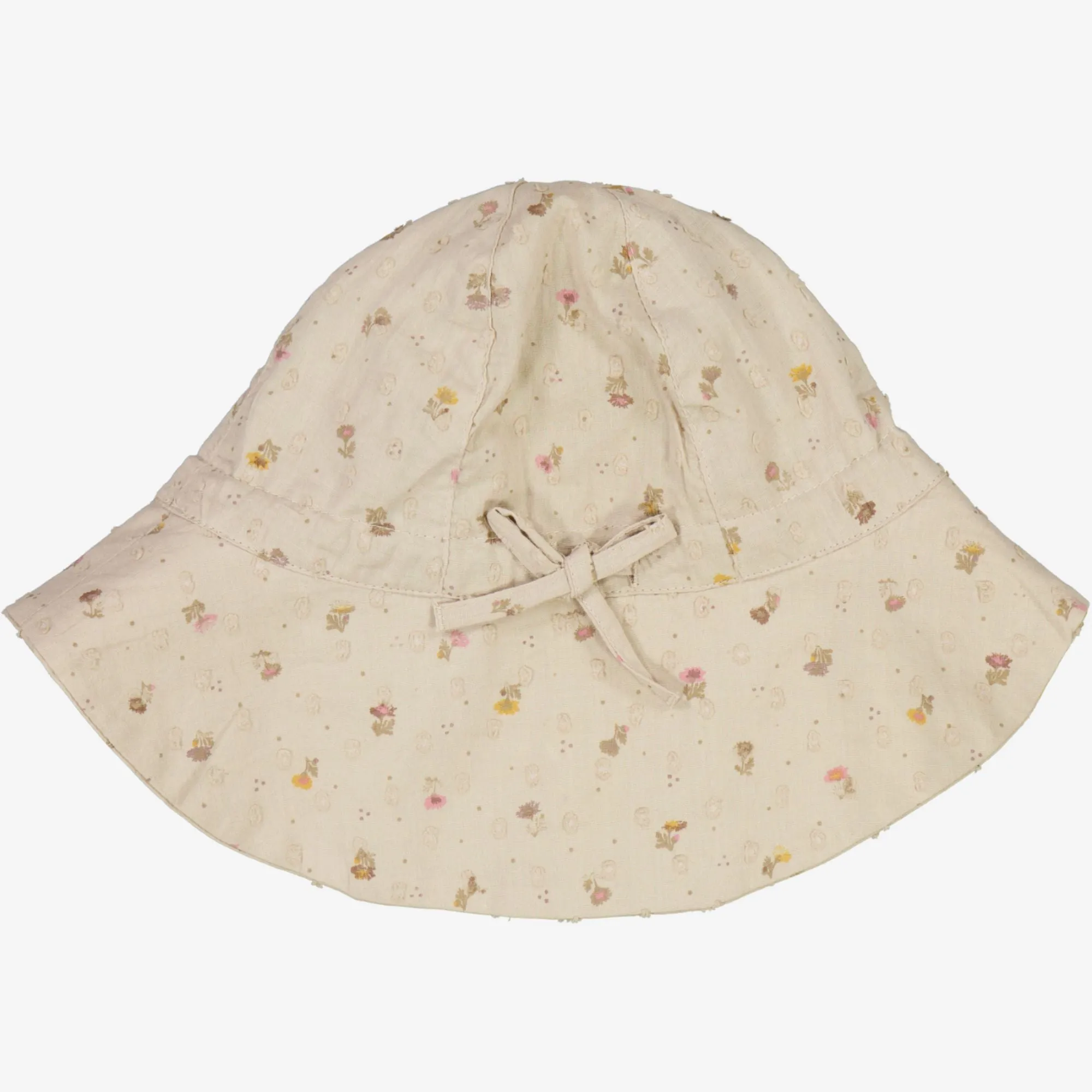 Sun Hat Chloè | Baby - fossil flowers dot