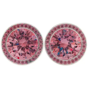 Super Gemmed BIG BLING Plugs ( Eyelets ) with Brilliant-Cut Gems - Red