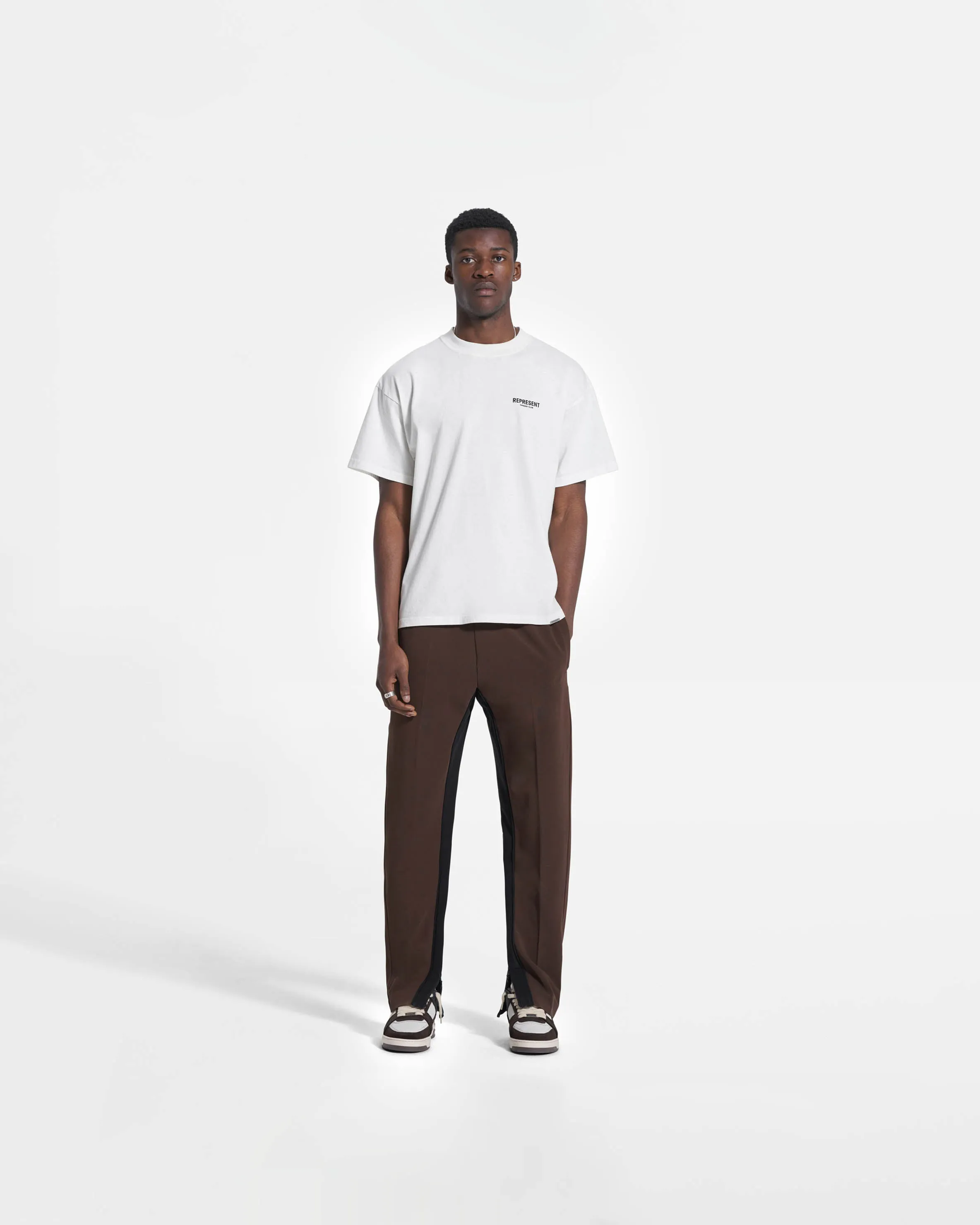 Tailored Tracksuit Pant - Brown