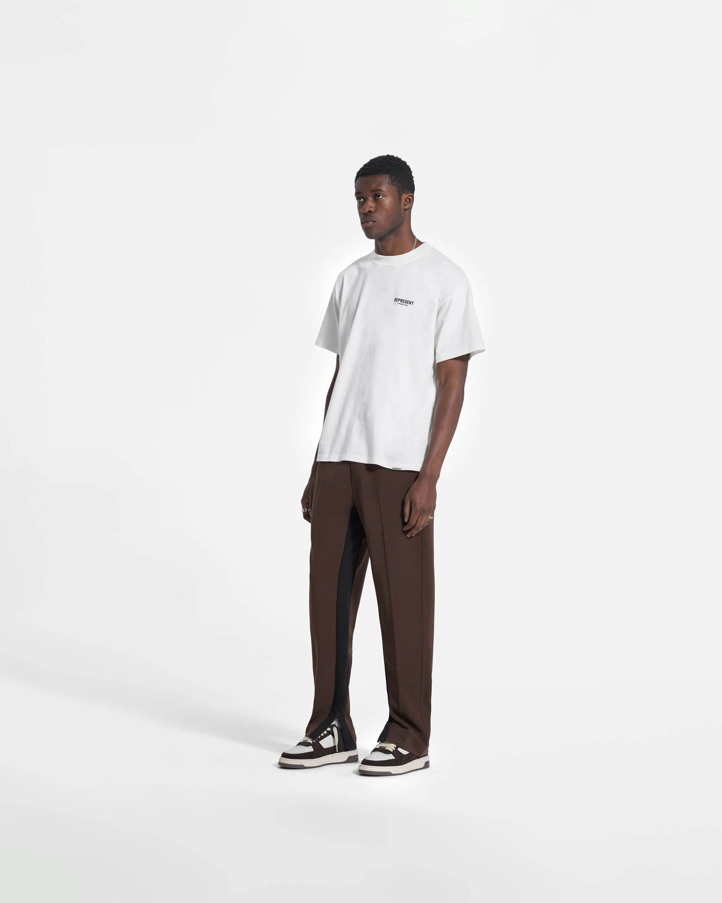 Tailored Tracksuit Pant - Brown