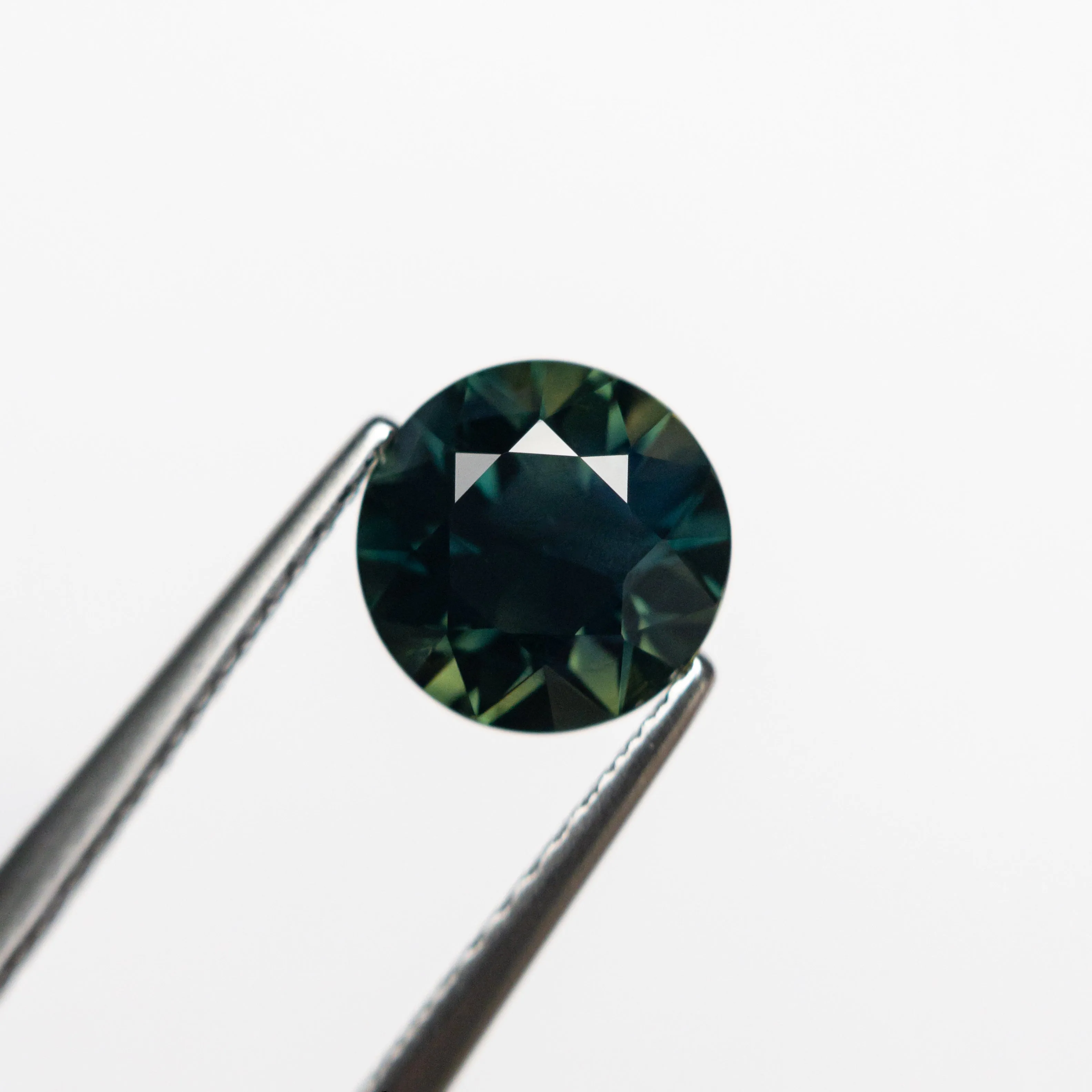 Teal/Blue Brilliant Sapphire - 1.73ct Round