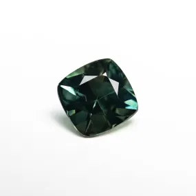 Teal/Green Brilliant Sapphire - 1.16ct Cushion