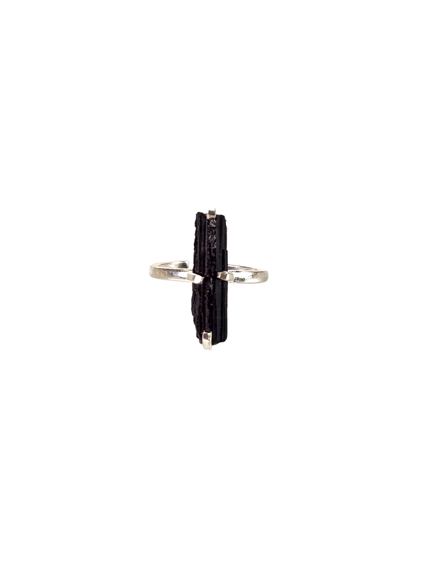 The Honey Dainty Black Tourmaline Ring Collection