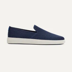 The Ravello Slip On Sneaker in Dark Navy