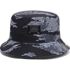 TIGER CAMO BUCKET HAT MENS