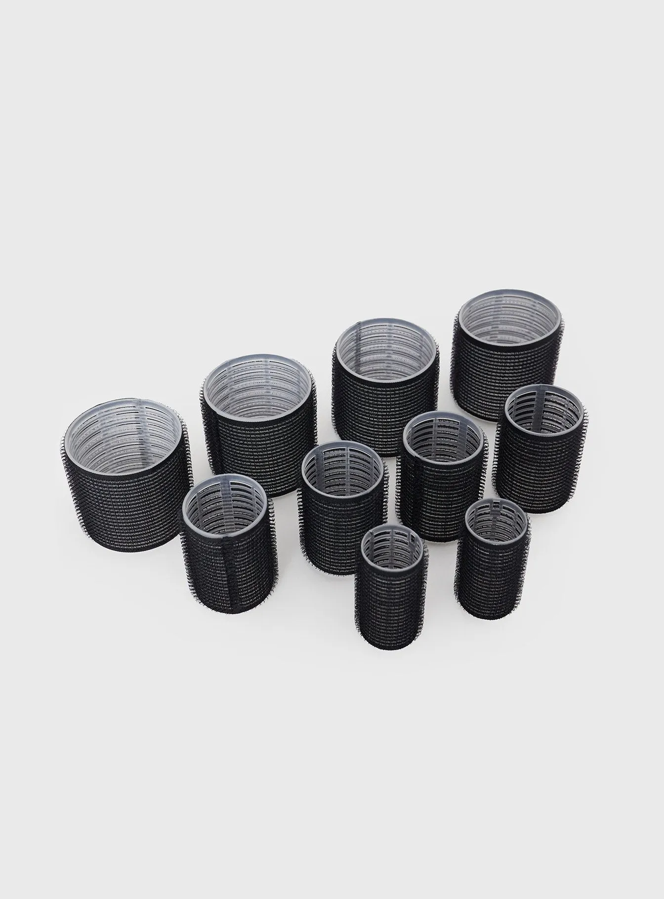 Tilline Hair Rollers Pack Black