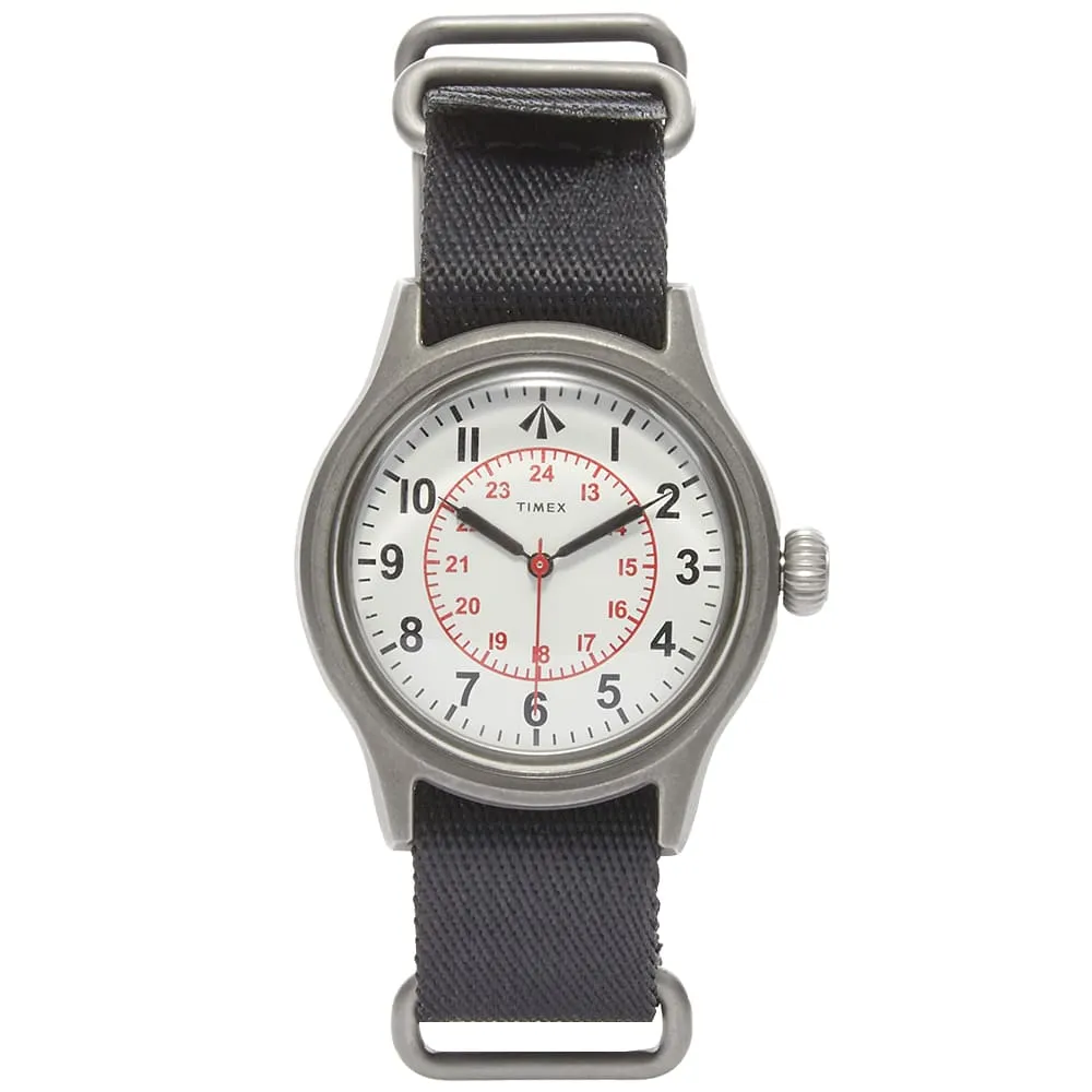 Timex x Nigel Cabourn Naval Officers WatchBlack & Navy