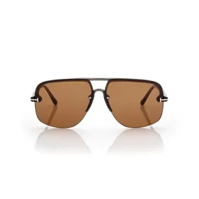 Tom Ford FT1003 Hugo Sunglasses Grey / Pink