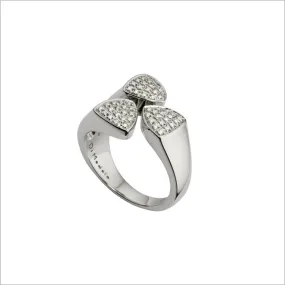 Triadra 18K White Gold & Diamond Ring