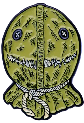 Trick r Treat Sam Burlap Enamel