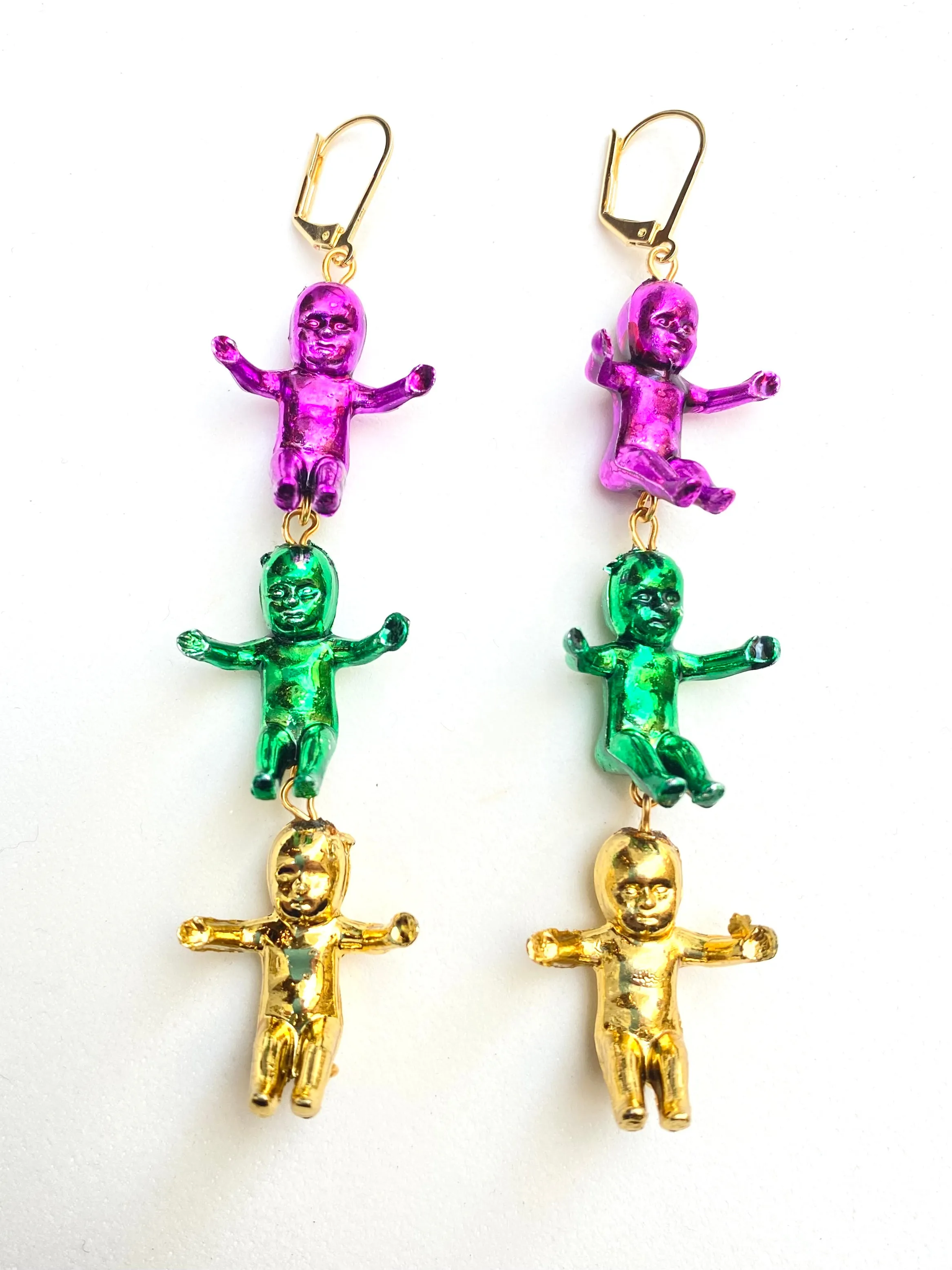 Triple Baby Earrings